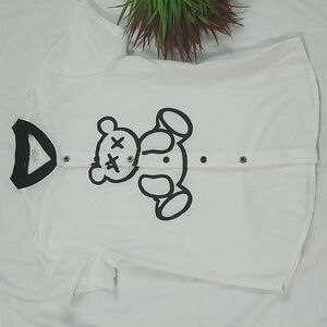 Bear button down shirt